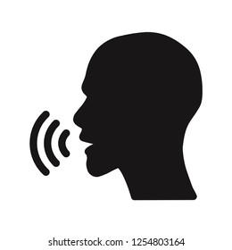 Voice recognition icon