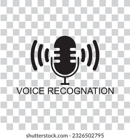 voice recognition icon , microphone icon