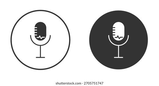 Voice recognition icon. Perfect for web and app interfaces, presentations, infographics