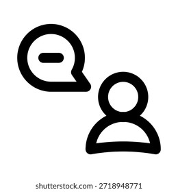 Icono de línea moderna de reconocimiento de voz. Profesional de Vector mínimo que representa la tecnología de sonido de control de audio de Identificación de voz y autenticación digital.
