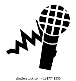 voice recorder icon isolated sign symbol vector illustration - high quality black style vector icons
