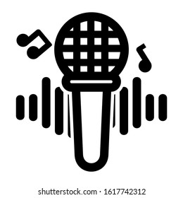 voice recorder icon isolated sign symbol vector illustration - high quality black style vector icons
