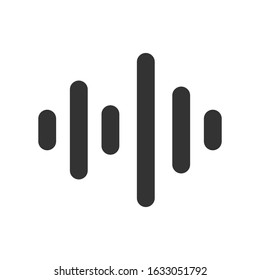 Voice recorder icon, vector graphics
