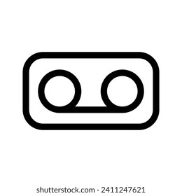 Icono de grabador de voz Ilustración de diseño de símbolo de vector