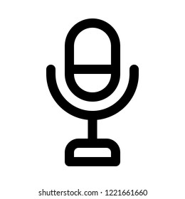 Voice recorder microphone