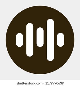 voice recording vector icon 10 eps