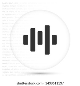 voice recording vector icon 10 eps , Lorem ipsum Flat design