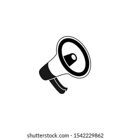 Voice speaker icon. Simple illustration of voice speaker vector icon for web design isolated on white background.