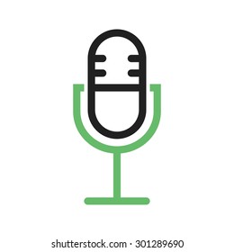 Voice, suggestion, tape icon vector image. Can also be used for mobile apps, phone tab bar and settings. Suitable for use on web apps, mobile apps and print media