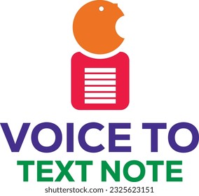 Voice to Text Note Logo