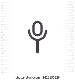 voice vector icon 10 eps
