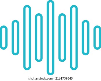 Icono de vector de voz. Se puede usar para imprimir, móviles y aplicaciones web.