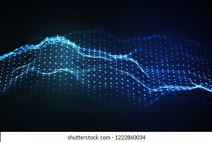 Voice wave background EPS 10 Vector. Abstract sound wave vector. Woman voice pulse frequency.