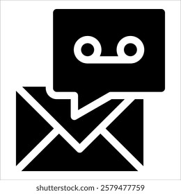 Voicemail Icon Element For Design