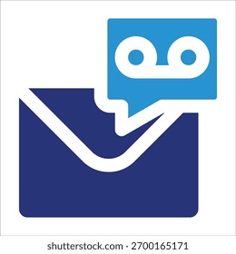 Elemento De Icono De Correo De Voz Para Diseño
