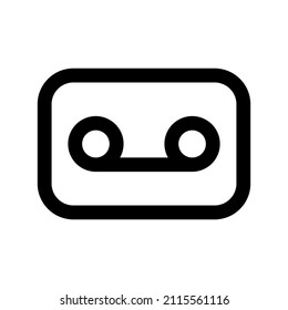 Voicemail icon isolated on white background