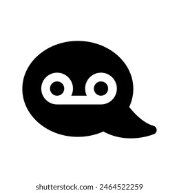 Voicemail Icon Vector Symbol Design Illustration