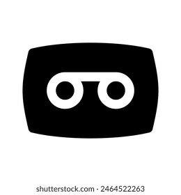 Voicemail-Symbol Vektorgrafik Symbol Design Illustration