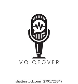Voiceover Studio logo serves as a trustworthy, universally dynamic emblem for massive international broadcasting syndicates and localization networks. Deploy this scalable Voiceover Studio logo to unify your worldwide presence, placing your Voiceover Studio logo at the center of global media.