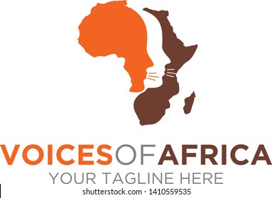 Voices of Africa Speak Maps of Africa Logo