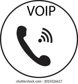 A voip setup - Illustration ,, vector 