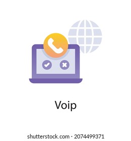 Voip  vector Gradient  Icon Design illustration. Activities Symbol on White background EPS 10 File