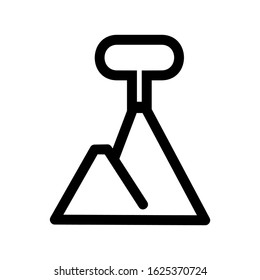 volcanic icon or logo isolated sign symbol vector illustration - high quality black style vector icons
