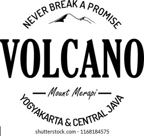 volcano badge logo
