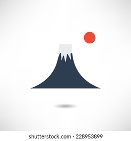 Volcano icon
