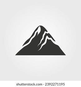 Volcano icon - Simple Vector Illustration