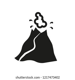 Volcano icon. Trendy Volcano logo concept on white background from Weather collection. Suitable for use on web apps, mobile apps and print media.