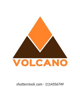 Volcano Icon . Vector