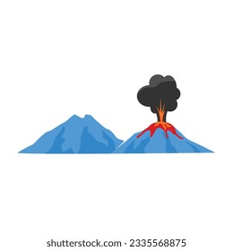 volcano icon vector illustration design