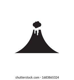 Volcano logo template vector icon design