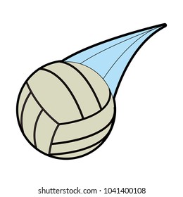 Voleyball ball isolated