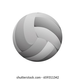Voleyball ball isolated