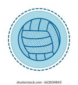Voleyball ball symbol