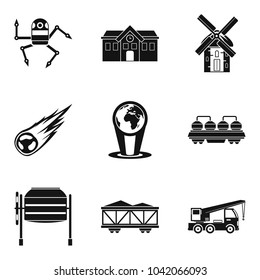 Volition icons set. Simple set of 9 volition vector icons for web isolated on white background