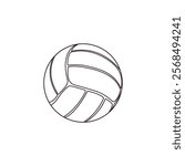Volley ball beach emoji vector symbol sign icon