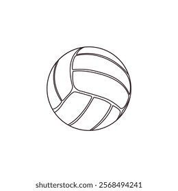 Volley ball beach emoji vector symbol sign icon