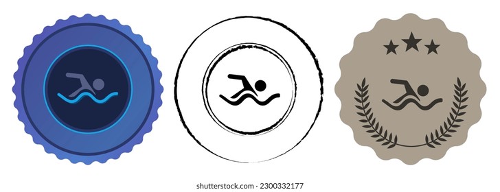 Volley ball figure jump championship competition tournament beach ball sport medal medallion gold golden