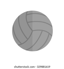 Volley ball, ball, game, match, sports icon vector image. Can also be used for fitness, recreation. Suitable for web apps, mobile apps and print media.