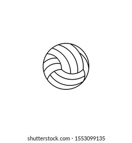 volley ball icon design vector template