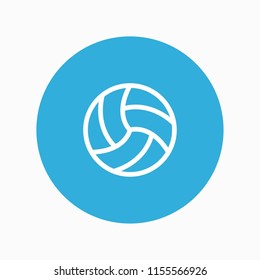 volley ball icon vector