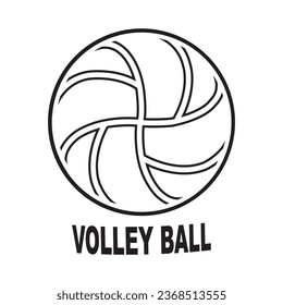 Volley ball icon vector illustration design