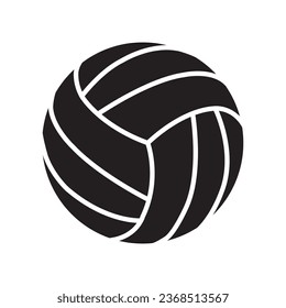 Diseño de ilustración vectorial de iconos de bola de voleibol