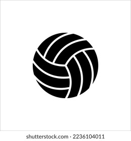 Volley ball icon vector style trendy on white background