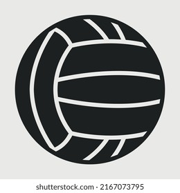 Volley Ball Silhouette SVG Cut File