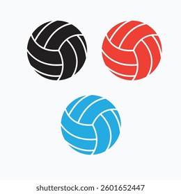 volley ball  silhoutte vector design