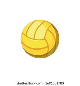 volley ball simple illustration vector clip art